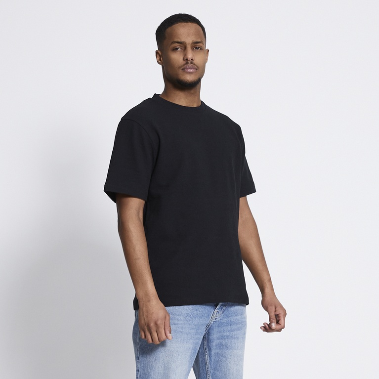 Structured tee "Love Structure" Black 2