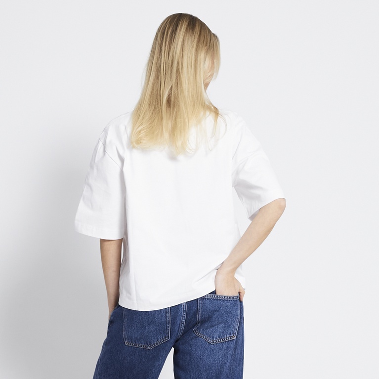 Boxy tee White