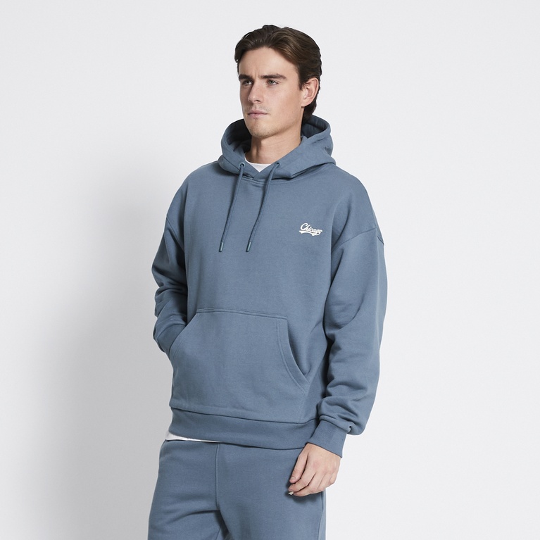 Printed hoodie "East 2.0" Green