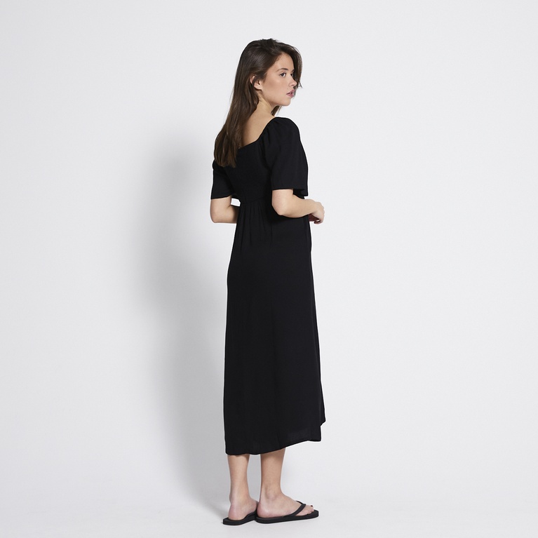 Butterfly sleeve dress "Florentina" Black