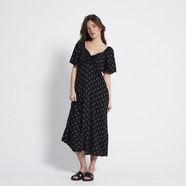 Butterfly sleeve dress "Florentina" Combo 2