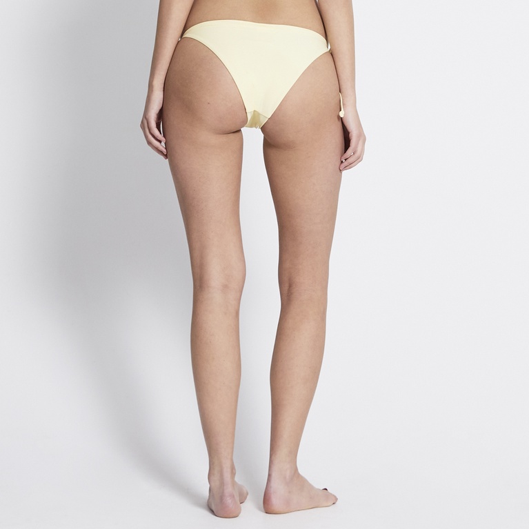 Tie bikini bottom Yellow