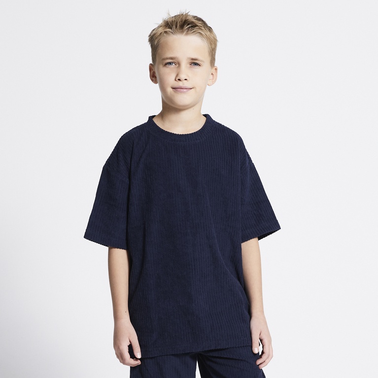 Oversized tee "Oliver" Navy