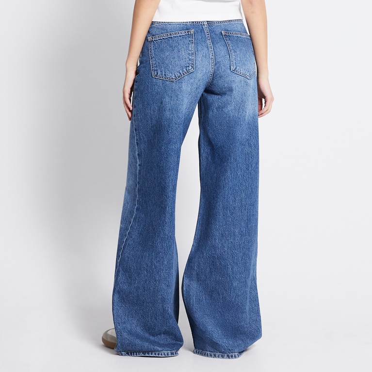 Loose flare jeans "Harbor" Vintage Indigo