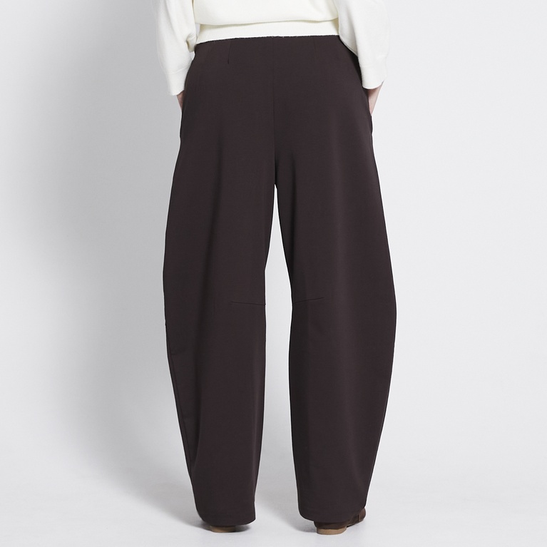 Barrel pants "Inna" Brown