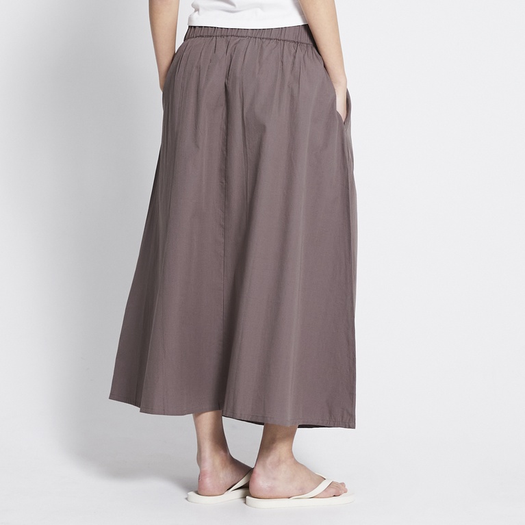 Poplin skirt "Karin" Dk Beige