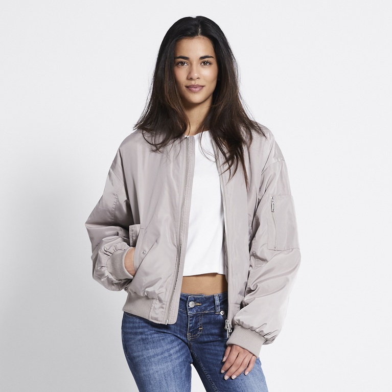 Bomber jacket "Skyler" Dk Beige