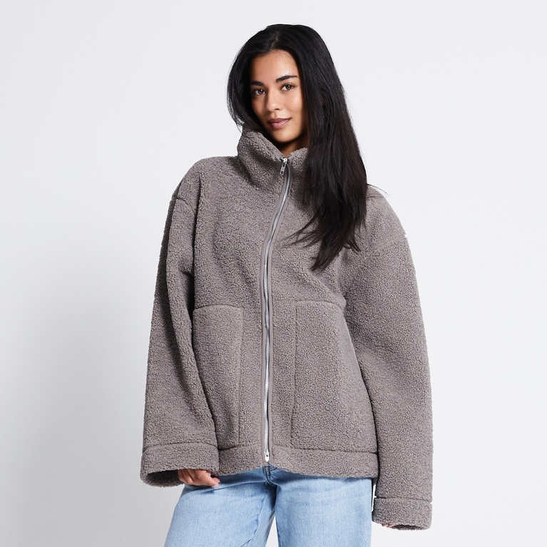 Pile jacket "Aline" Beige