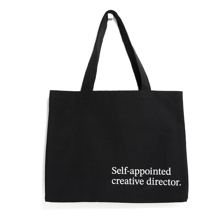 Tote bag "Gemini" Black