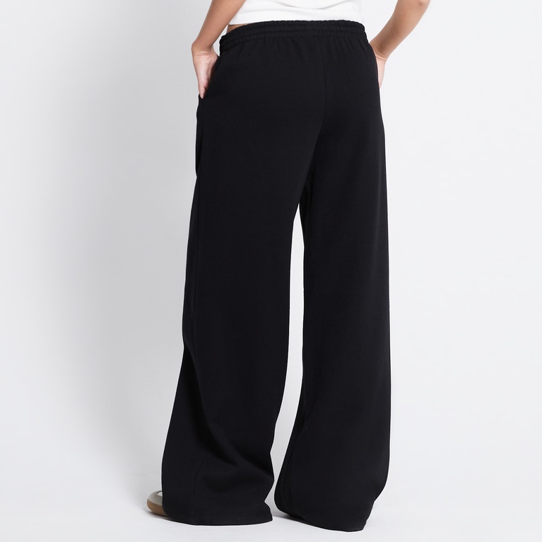 Wide sweatpants "Edina" Black