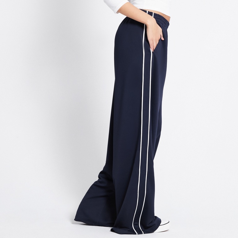 Wide trackpants "Pixie" Dark Blue