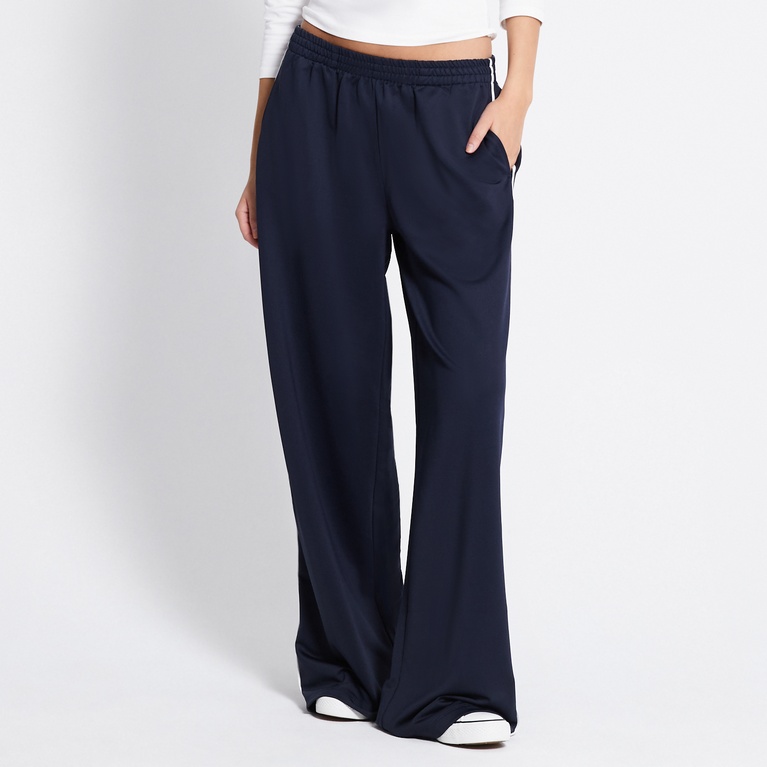 Wide trackpants "Pixie" Dark Blue