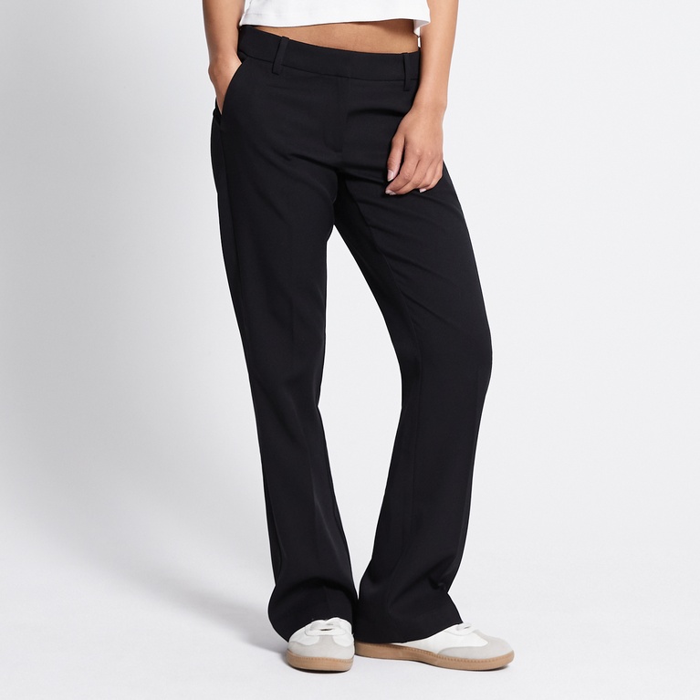 Low waist flare dress pants "Tova" Black