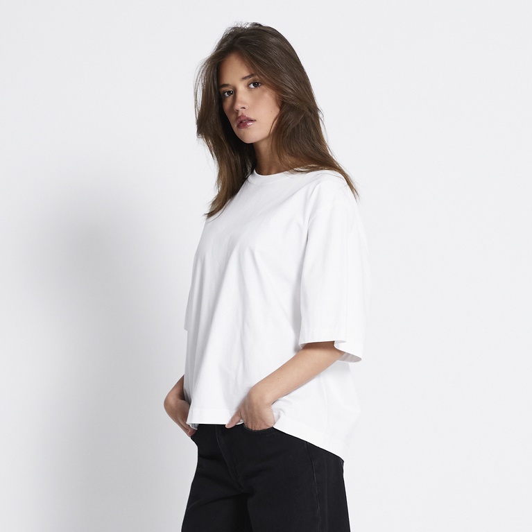 Boxy tee White