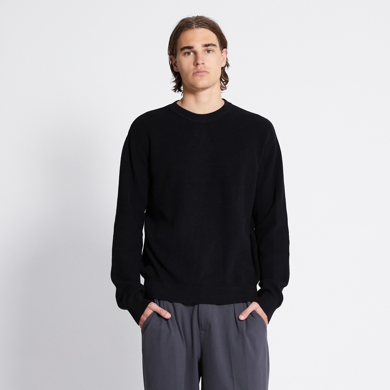 Knit sweater "Felix" Black