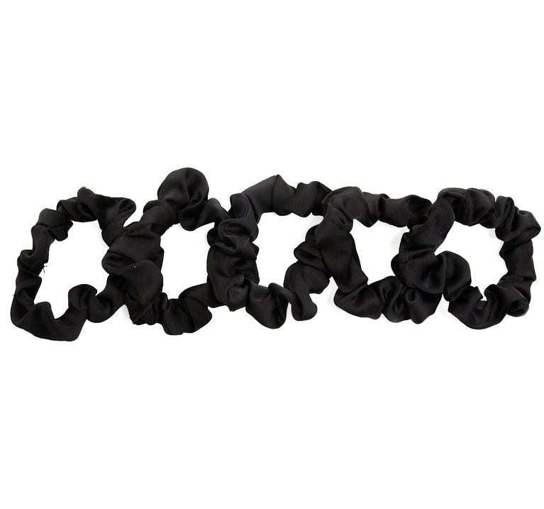 Scrunchies 5-pack Black 3