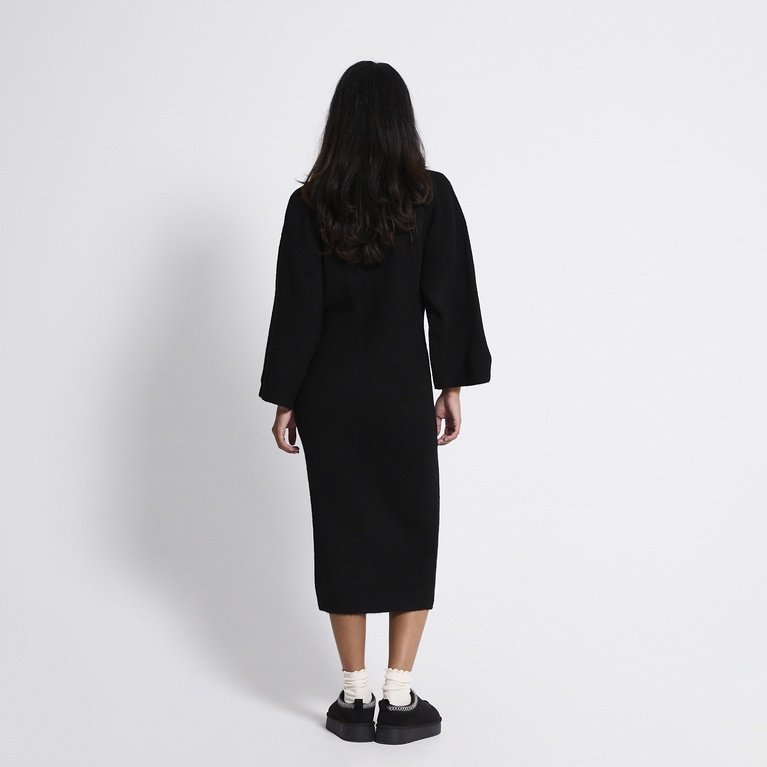 Midi knit dress "Dawn" Black