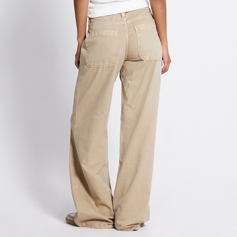 Carpenter pants "Edie" Beige