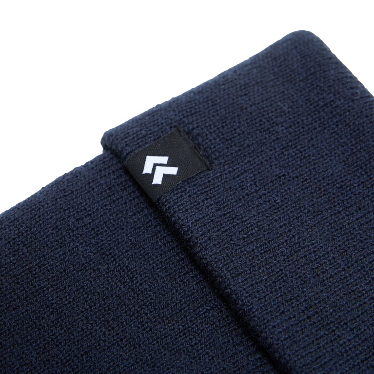 Fine-knit beanie "Bark Star" Navy 4