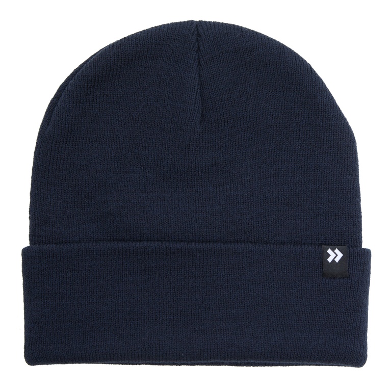 Fine-knit beanie "Bark Star" Navy 4