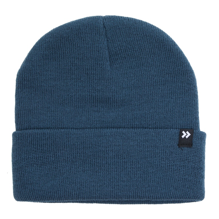 Fine-knit beanie "Bark Star" Dark Teal