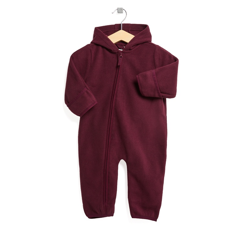 Fleece overall "Bobo" Light Burgundy