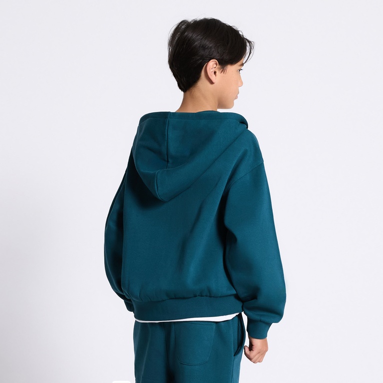 Heavy hoodie "Block" Teal