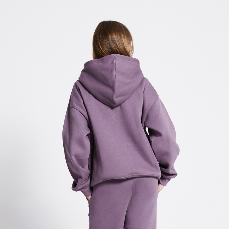 Heavy hoodie "Hilma star" Purple