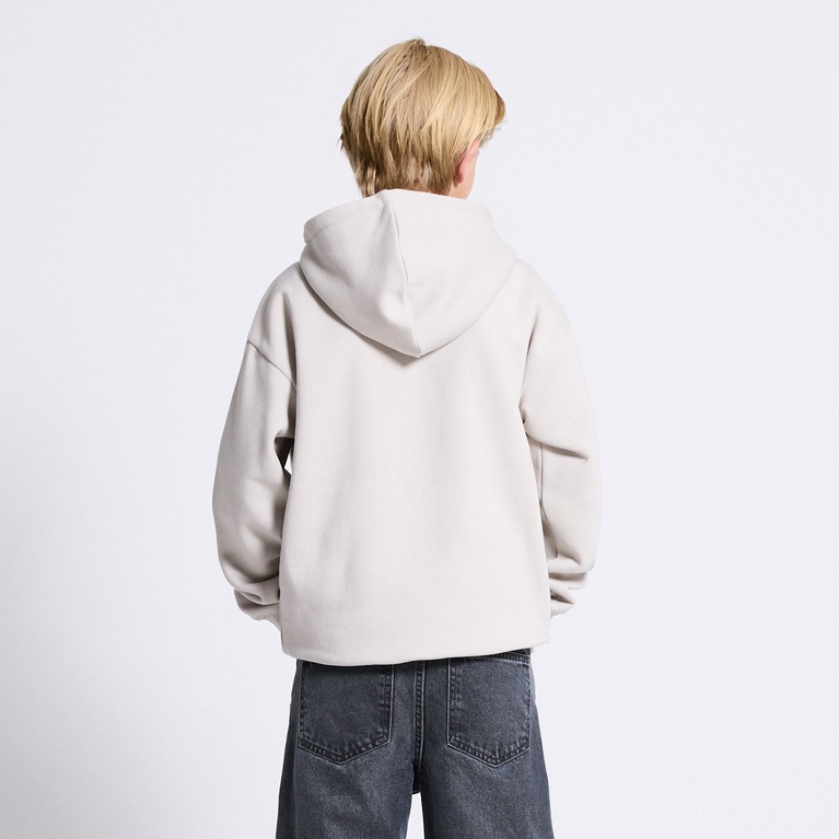 Printed hoodie "Jordon" Beige 4