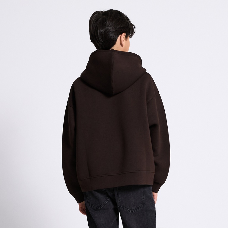 Scuba hoodie "Sloan star" Brown