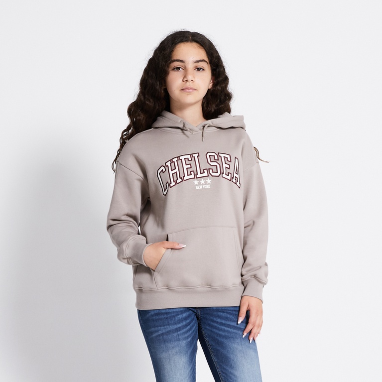 Printed hoodie "Smilla" Beige 2