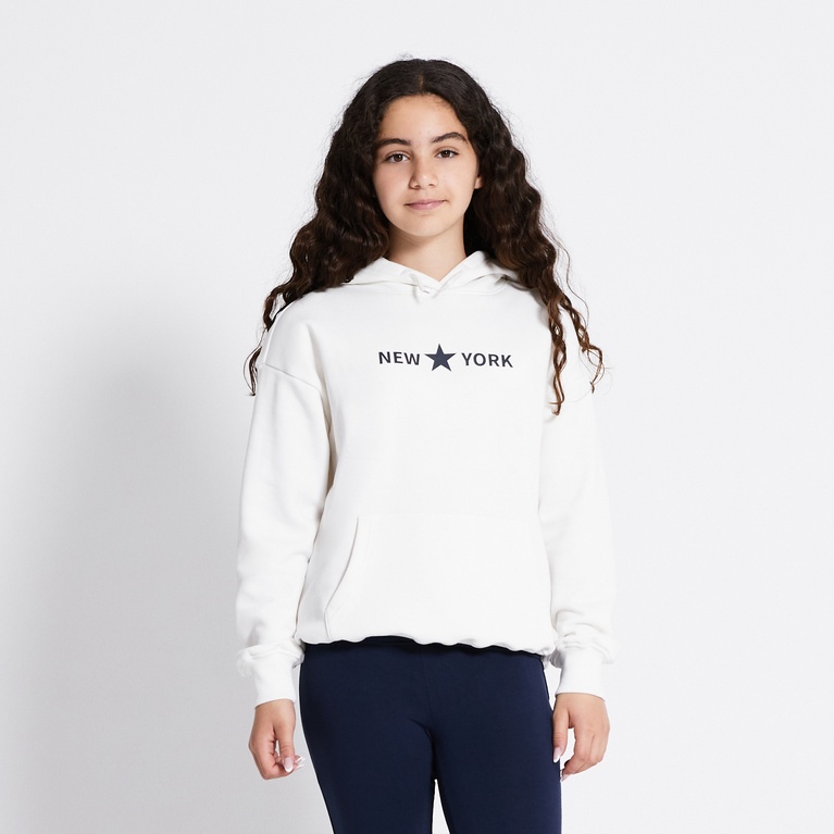 Printed hoodie "Smilla" Offwhite 4