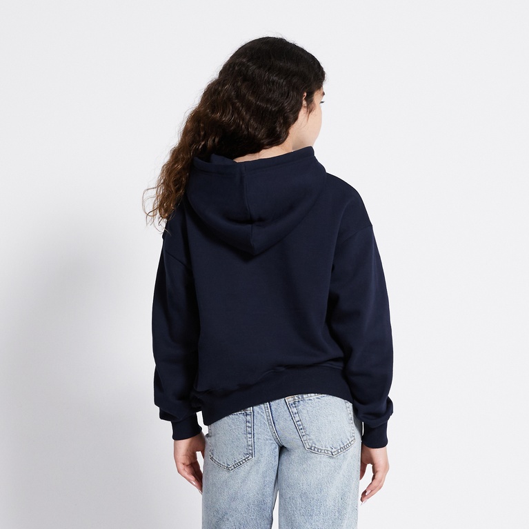 Printed hoodie "Smilla" Navy 4