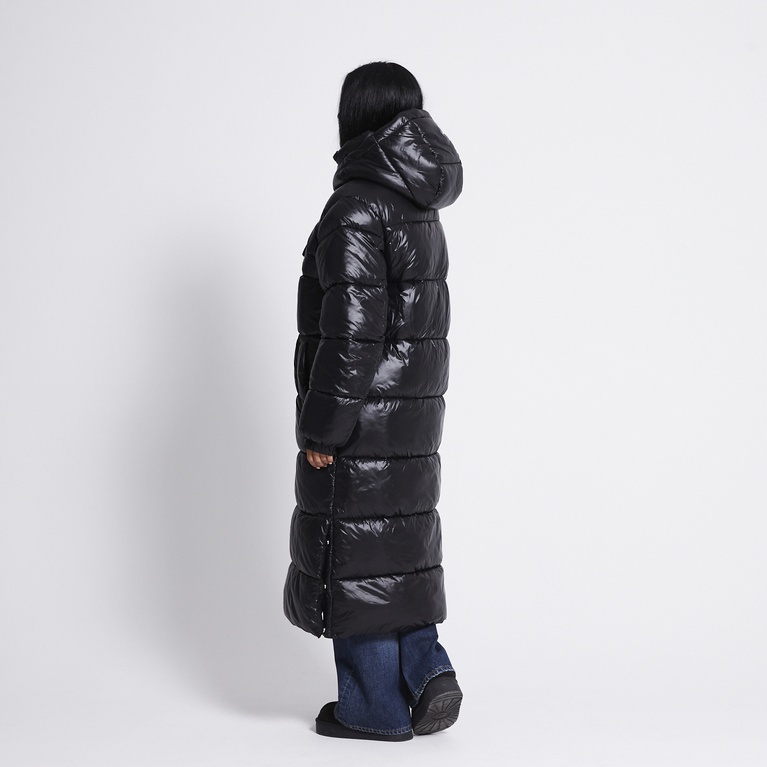 Long puffer jacket "Freja" Black 2