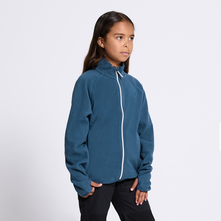 Fleece jacket "Funäs" Dark Teal