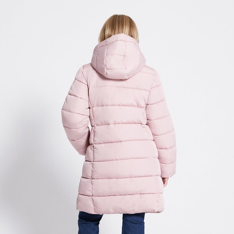 Long puffer jacket "Penny Star" Pink 2