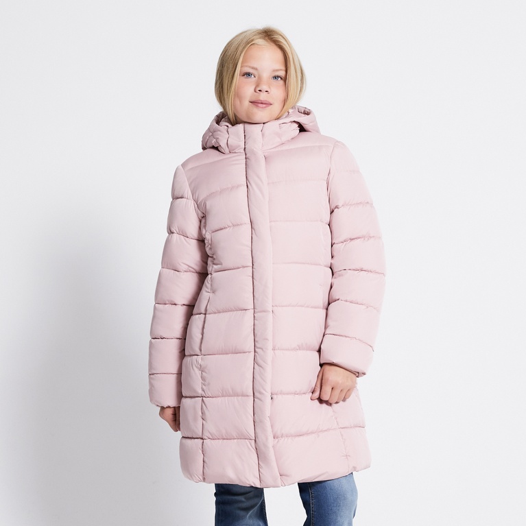 Long puffer jacket "Penny Star" Pink 2