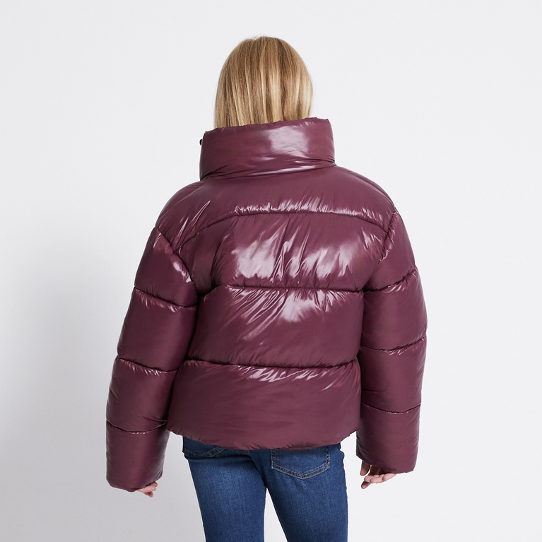 Puffer jacket "Priscilla" Light Burgundy