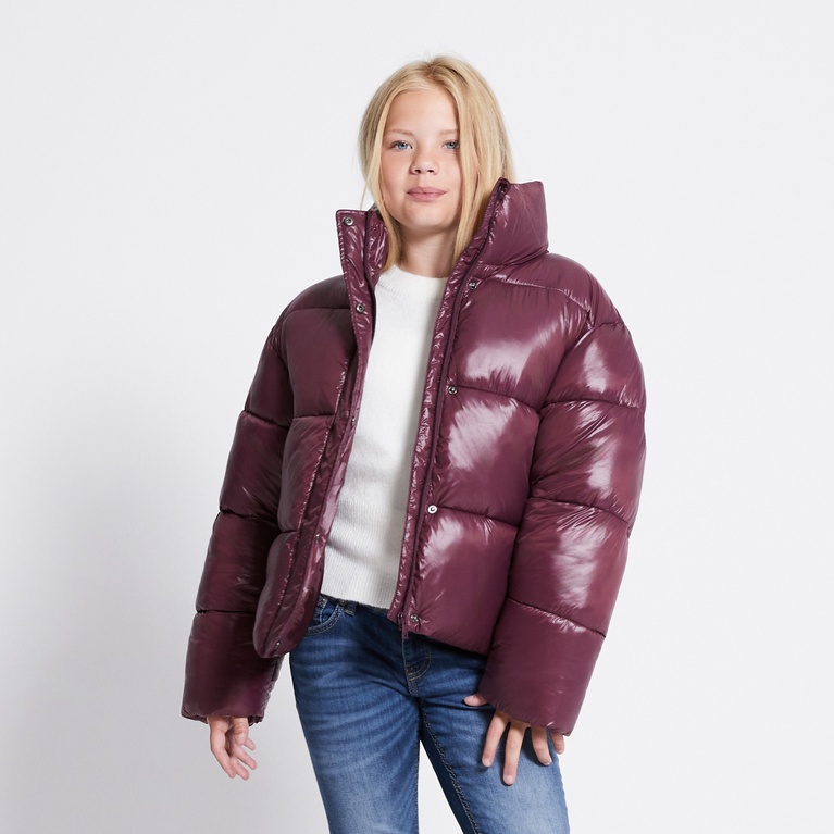Puffer jacket "Priscilla" Light Burgundy