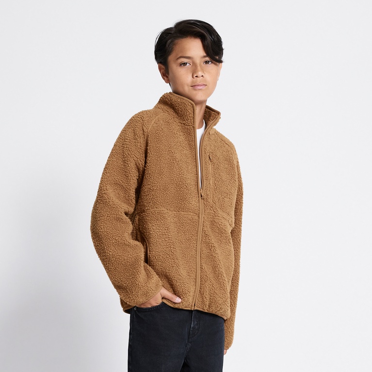Pile jacket "Urban" Toffee