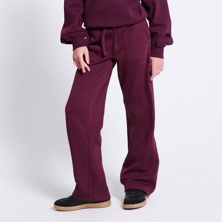 Sweatpants "Stella low waist star" Light Burgundy