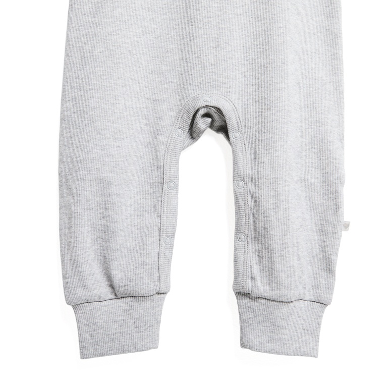 Pajamas "Sleepy ribbed" Grey Melange 2
