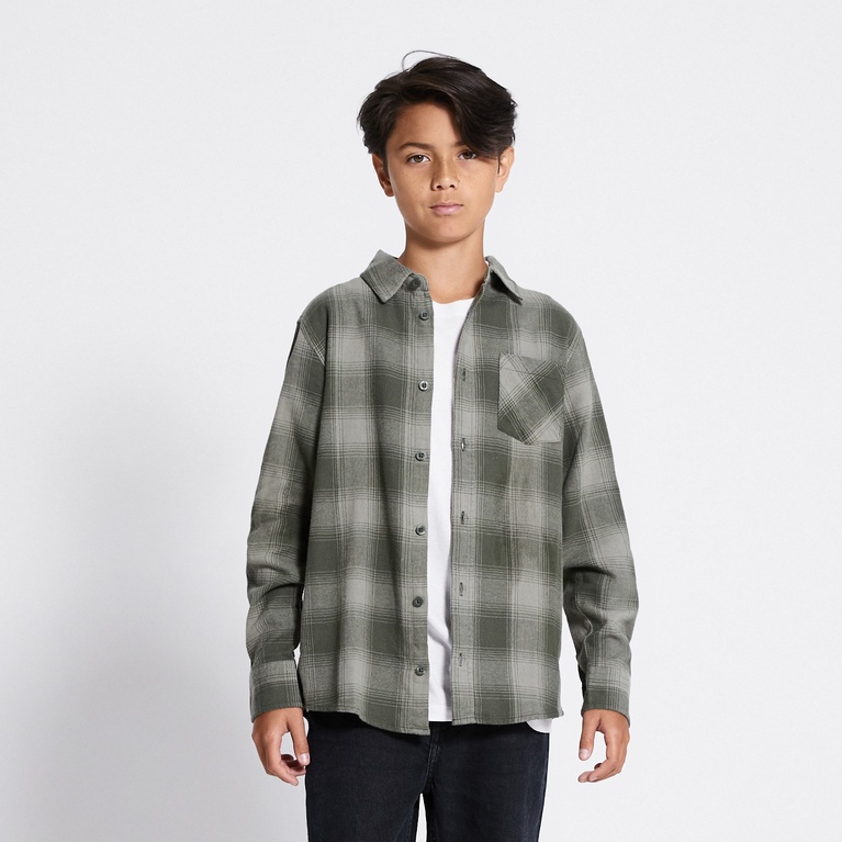 Flannel shirt "Tor star" Green 2
