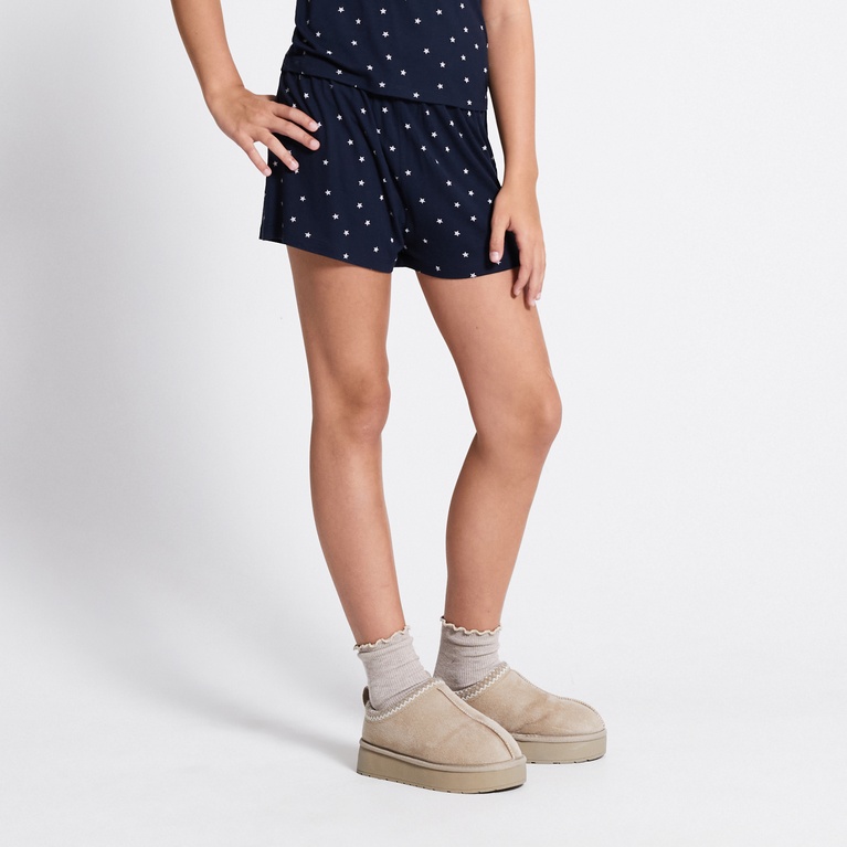 Soft shorts "Hedvig printed star" Navy