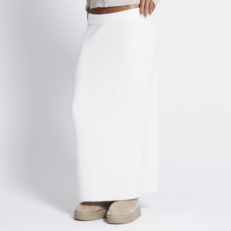 Knit skirt "Embla" Ivory