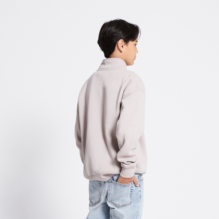 Half-zip sweatshirt "Clarkson" Beige