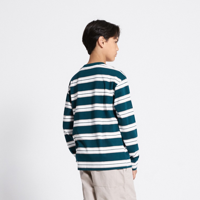 Long sleeve tee "Eliot" Dark Teal