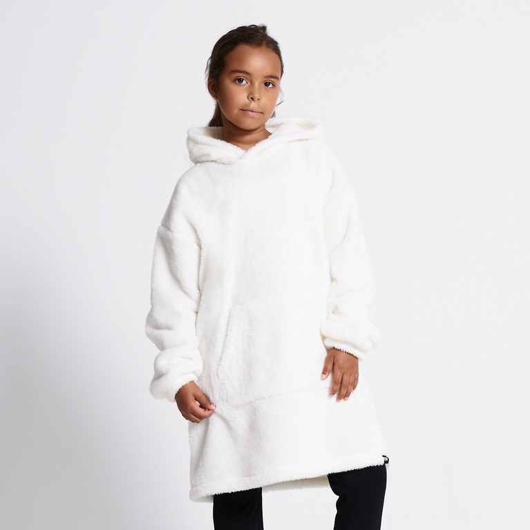 Pile hoodie "Furudal" Off white