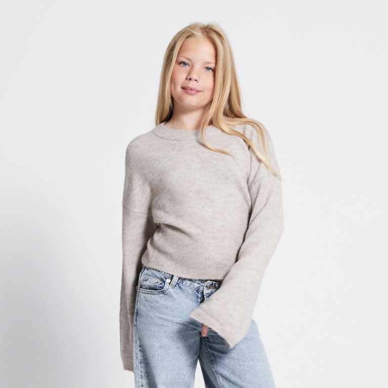 Knit sweater "Hulda" Beige