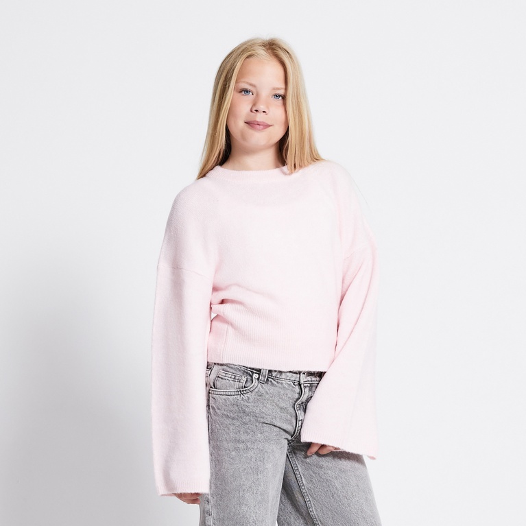 Knit sweater "Hulda" Soft Pink